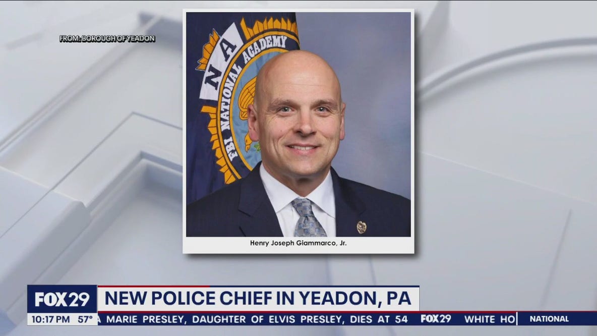 Yeadon announces new police chief in wake of controversial removal